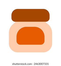 Editable chocolate spread, peanut butter vector icon. Part of a big icon set family. Perfect for web and app interfaces, presentations, infographics, etc