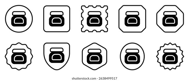 Editable chocolate spread, peanut butter vector icon. Part of a big icon set family. Perfect for web and app interfaces, presentations, infographics, etc