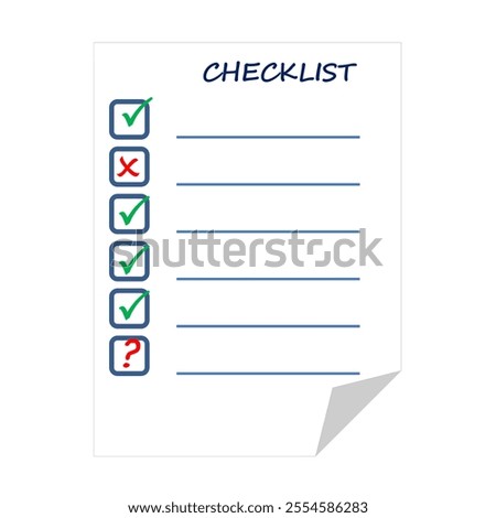 Editable clipboard, checklist vector icon. Part of a big icon set family. Perfect for web and app interfaces, presentations, infographics, etc