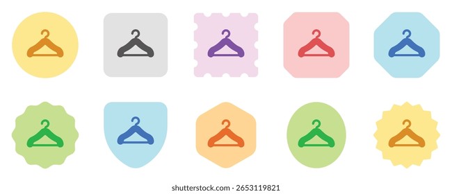 Editable clothe hanger vector icon. Clothing, fashion, apparel. Part of a big icon set family. Perfect for web and app interfaces, presentations, infographics, etc