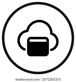 Editable cloud computing vector icon. Part of a big icon set family. Perfect for web and app interfaces, presentations, infographics, etc