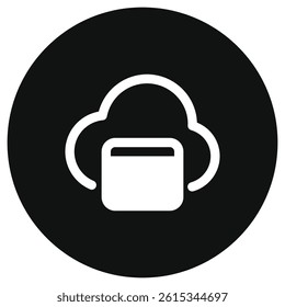 Editable cloud computing vector icon. Part of a big icon set family. Perfect for web and app interfaces, presentations, infographics, etc