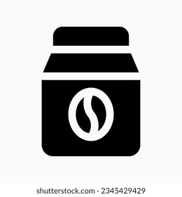 Editable coffee bean, ground, bag vector icon. Cafe, coffee shop, restaurant, drink, beverages. Part of a big icon set family. Perfect for web and app interfaces, presentations, infographics, etc