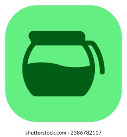 Icono del vector del indicador de café editable. Cafetería, cafetería, restaurante, bebida, bebidas. Parte de una familia de iconos grandes. Perfecto para interfaces web y de aplicaciones, presentaciones, infografías, etc