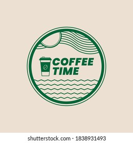 editable coffee logo template for coffee shop logo