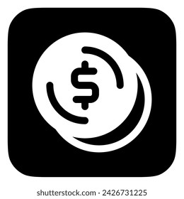Editable coin change vector icon. Part of a big icon set family. Finance, business, investment, accounting. Perfect for web and app interfaces, presentations, infographics, etc