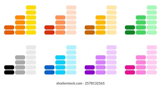 Editable coin stack, bar chart vector icon. Part of a big icon set family. Finance, business, investment, accounting. Perfect for web and app interfaces, presentations, infographics, etc