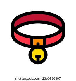 Editable collar vector icon. Veterinary, animal, pet care, pet shop. Part of a big icon set family. Perfect for business, web and app interfaces, presentations, infographics, etc