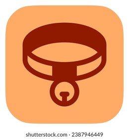 Editable collar vector icon. Veterinary, animal, pet care, pet shop. Part of a big icon set family. Perfect for business, web and app interfaces, presentations, infographics, etc