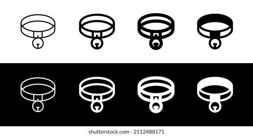 Editable collar vector icon. Veterinary, animal, pet care, pet shop. Part of a big icon set family. Perfect for business, web and app interfaces, presentations, infographics, etc