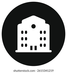 Editable college, school, campus vector icon. Part of a big icon set family. Perfect for web and app interfaces, presentations, infographics, etc