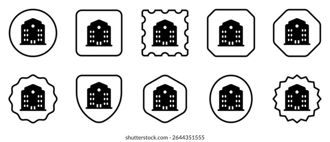 Editable college, school, campus vector icon. Part of a big icon set family. Perfect for web and app interfaces, presentations, infographics, etc
