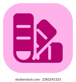 Icono de vector de paleta de colores modificable. Parte de una familia de iconos grandes. Perfecto para interfaces web y de aplicaciones, presentaciones, infografías, etc
