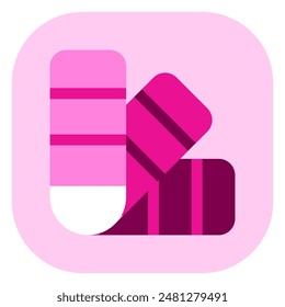 Editable color palette vector icon. Part of a big icon set family. Perfect for web and app interfaces, presentations, infographics, etc