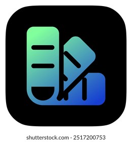 Editable color palette vector icon. Part of a big icon set family. Perfect for web and app interfaces, presentations, infographics, etc