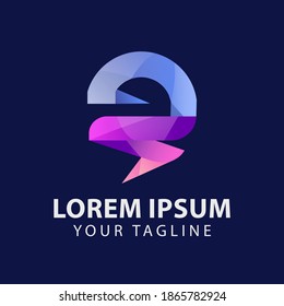 Editable Colorful Gradient Abstract Logo Design Vector For Business, Web, Brand and Anything