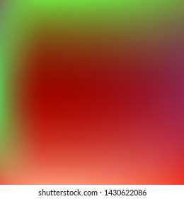 Editable colorful vector mesh illustration. Abstract red emerald simple blurred background texture. For Greeting Card, Flyer, Invitation, cover.