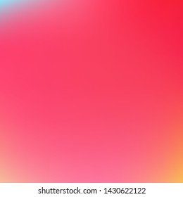 Editable colorful vector mesh illustration. Abstract red simple blurred background texture. For Greeting Card, Flyer, Invitation, cover.