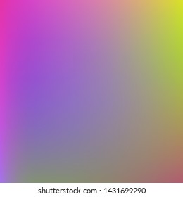 Editable colorful vector mesh illustration. Abstract lilac, emerald simple blurred background texture. For Greeting Card, Flyer, Invitation, cover. Festival decor.