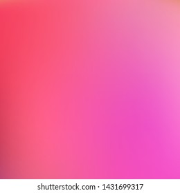 Editable colorful vector mesh illustration. Abstract magenta simple blurred background texture. For Greeting Card, Flyer, Invitation, cover. Festival decor.