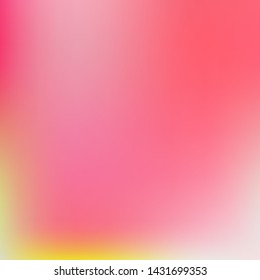 Editable colorful vector mesh illustration. Abstract rose simple blurred background texture. For Greeting Card, Flyer, Invitation, cover. Festival decor.