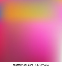 Editable colorful vector mesh illustration. Abstract magenta, gold simple blurred background texture. For Greeting Card, Flyer, Invitation, cover. Festival decor.