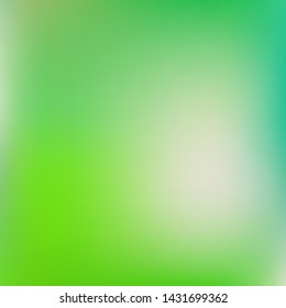 Editable colorful vector mesh illustration. Abstract emerald simple blurred background texture. For Greeting Card, Flyer, Invitation, cover. Festival decor.