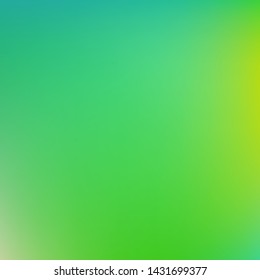 Editable colorful vector mesh illustration. Abstract emerald simple blurred background texture. For Greeting Card, Flyer, Invitation, cover. Festival decor.