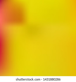Editable colorful vector mesh illustration. Abstract yellow orange simple background texture. For Greeting Card, Flyer, Invitation, cover.