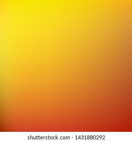 Editable colorful vector mesh illustration. Abstract yellow orange simple background texture. For Greeting Card, Flyer, Invitation, cover.