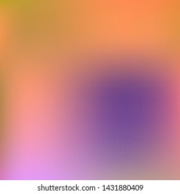 Editable colorful vector mesh illustration. Abstract pink violet amber simple blurred background texture. For Greeting Card, Flyer, Invitation, cover. Festival decor.