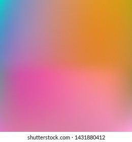 Editable colorful vector mesh illustration. Abstract pink amber simple blurred background texture. For Greeting Card, Flyer, Invitation, cover. Festival decor.