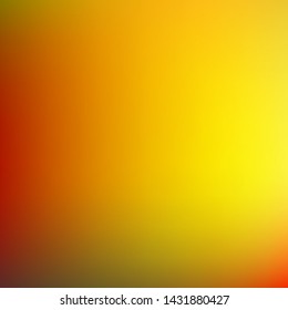 Editable colorful vector mesh illustration. Abstract yellow orange green simple background texture. For Greeting Card, Flyer, Invitation, cover.