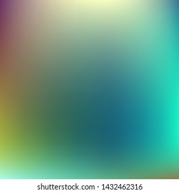 Editable colorful vector mesh illustration. Abstract maroon, emerald simple blurred background texture. For Greeting Card, Flyer, Invitation, cover. Festival decor.
