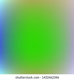Editable colorful vector mesh illustration. Abstract emerald simple blurred background texture. For Greeting Card, Flyer, Invitation, cover. Festival decor.