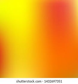 Editable colorful vector mesh illustration. Abstract yellow orange simple background texture. For Greeting Card, Flyer, Invitation, cover.