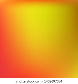 Editable colorful vector mesh illustration. Abstract yellow orange simple background texture. For Greeting Card, Flyer, Invitation, cover.