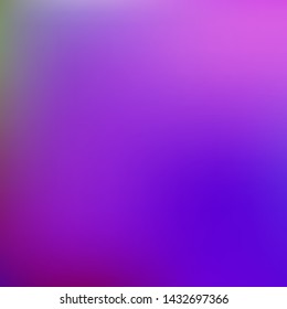 Editable colorful vector mesh illustration. Abstract blue, violet simple blurred background texture. For Greeting Card, Flyer, Invitation, cover. Festival decor.