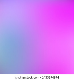 Editable colorful vector mesh illustration. Abstract blue, magenta simple blurred background texture. For Greeting Card, Flyer, Invitation, cover. Festival decor.