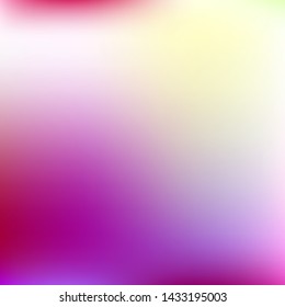 Editable colorful vector mesh illustration. Abstract purple, white simple blurred background texture. For Greeting Card, Flyer, Invitation, cover. Festival decor.