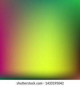 Editable colorful vector mesh illustration. Abstract emerald, gold, maroon simple blurred background texture. For Greeting Card, Flyer, Invitation, cover. Festival decor.