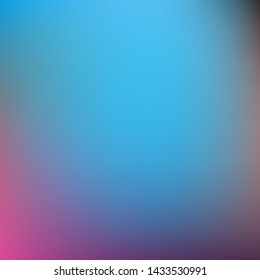 Editable colorful vector mesh illustration. Abstract blue, magenta simple blurred background texture. For Greeting Card, Flyer, Invitation, cover. Festival decor.