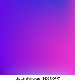 Editable colorful vector mesh illustration. Abstract magenta, blue simple blurred background texture. For Greeting Card, Flyer, Invitation, cover. Festival decor.