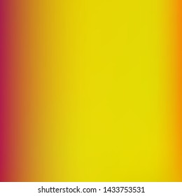 Editable colorful vector mesh illustration. Abstract yellow orange simple background texture. For Greeting Card, Flyer, Invitation, cover.