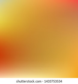 Editable colorful vector mesh illustration. Abstract yellow orange simple background texture. For Greeting Card, Flyer, Invitation, cover.