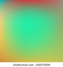 Editable colorful vector mesh illustration. Abstract emerald, maroon simple blurred background texture. For Greeting Card, Flyer, Invitation, cover. Festival decor.