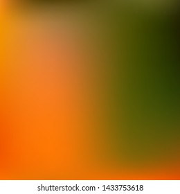 Editable colorful vector mesh illustration. Abstract amber, jade simple blurred background texture. For Greeting Card, Flyer, Invitation, cover. Festival decor.