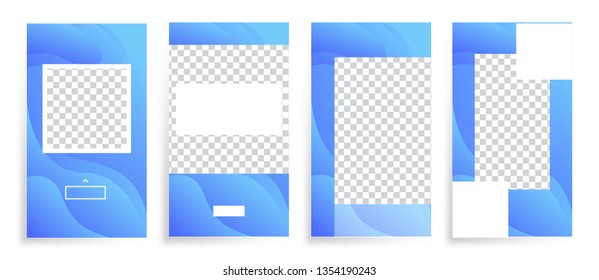 Editable commercial social media stories template - Vector - Vector