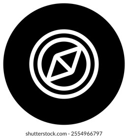 Editable compass vector icon. Part of a big icon set family. Perfect for web and app interfaces, presentations, infographics, etc