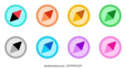 Editable compass vector icon. Part of a big icon set family. Perfect for web and app interfaces, presentations, infographics, etc